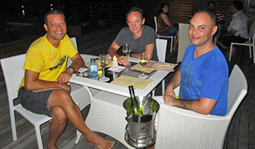 Restaurant at Aga Reef Resort - Samoa